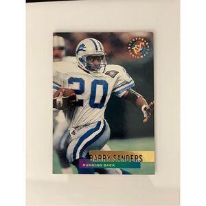 1995 Barry sanders stadium club parallel members only # 370